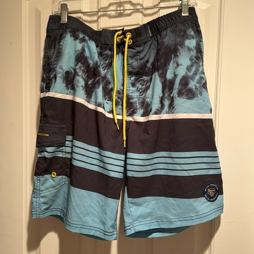 Banana Boat 🔥last chance 🔥🌟blue white turquoise swim trunks